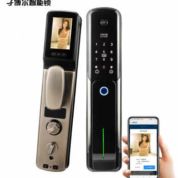 孑博尔视频猫眼指纹锁