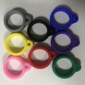 厂家一次性硅胶挂环 逼格环 小烟扁烟防滑圈 13MM