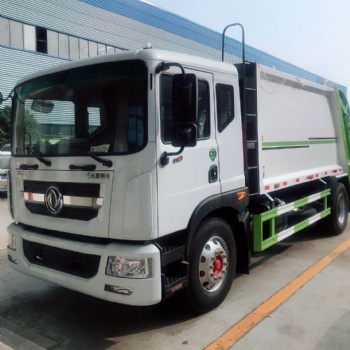 国六东风12立方压缩式垃圾车