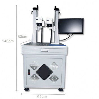 深圳车充激光打标机 宝安ABS PC料充电器激光镭雕机