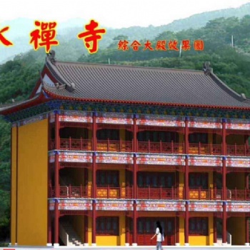 古建门楼|仿古祠堂|仿古寺庙 湖北蓝禾园林古建工程