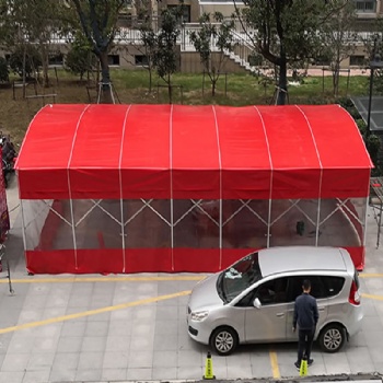 大型仓库折叠棚移动遮阳蓬伸缩大帐篷推拉蓬