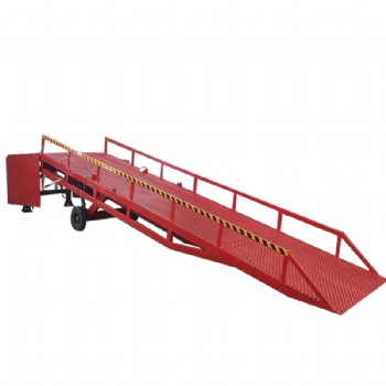 液压式登车桥 DCQY-8集装箱卸货平台 仓储物流装卸登高车