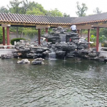 广东英石厂家，可制作大中小型假山