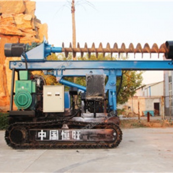 效率强大厂家恒旺HZD-300L地基桥梁打桩机