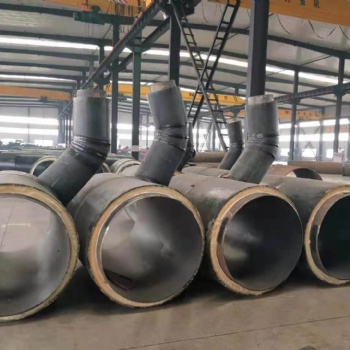 河北百誉 聚氨酯保温平行三通 管网分支连接三通 塑套钢保温跨越三通