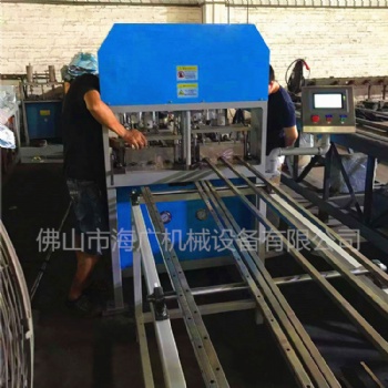 全自动不锈钢冲孔机防盗网数控冲孔机方管数控冲孔设备