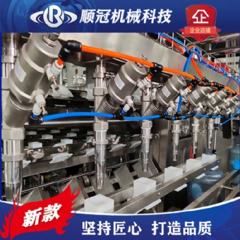 张家港顺冠QGF-900桶装水灌装机生产线 矿泉水灌装线设备