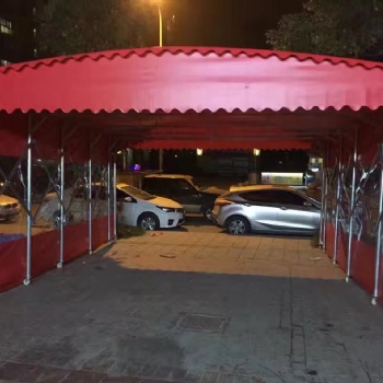 中赞帐篷承接推拉棚 物流棚 工厂帐篷 篮球场棚
