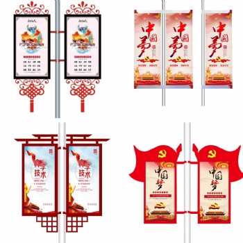 马路优质电杆灯箱报价低