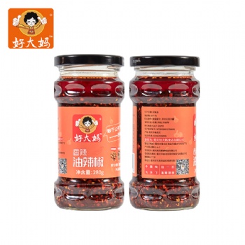 好大妈香辣油重庆特产风味油泼辣子辣椒油蘸料下饭辣酱拌菜调味料