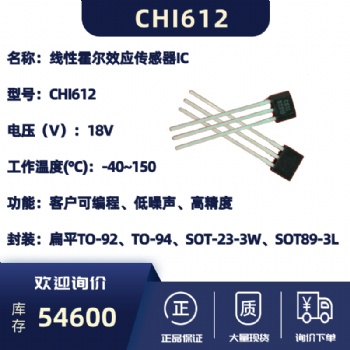 线性霍尔效应传感器IC-CHI612