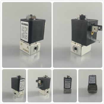 微型电磁阀 两通 三通 常开 常闭 腐蚀性气体 液体24V 12V
