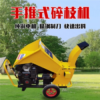 汽油碎枝机现货 火龙果枝粉碎机 多功能木材树枝粉碎机
