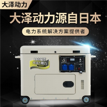 大泽动力3千瓦柴油发电机