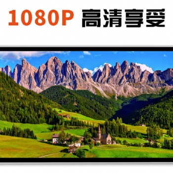 49寸超薄壁挂广告播放屏智能触摸一体机广告播放器图价仅参考