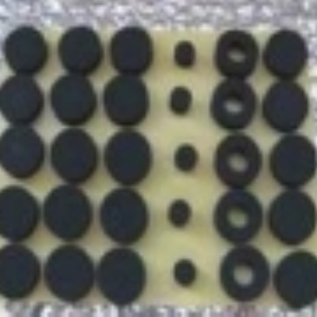 重庆EVA泡棉胶垫黑色圆形EVA海棉脚垫无痕可移垫