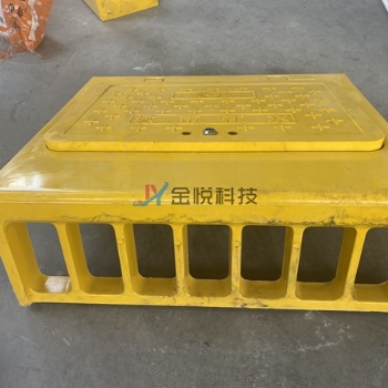 预制玻璃钢立式双箅雨水口-金悦科技