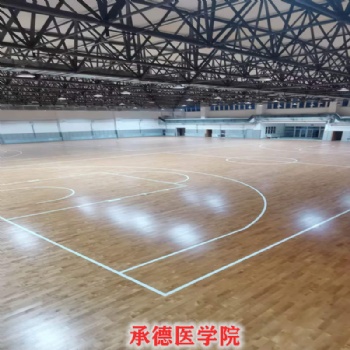 篮球馆运动实木地板22mm防滑耐磨强抗压