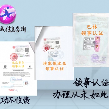 符合性证明·箱单比利时领事馆双认证