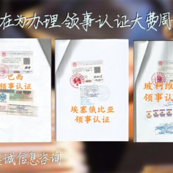 河南安道尔领事馆双认证