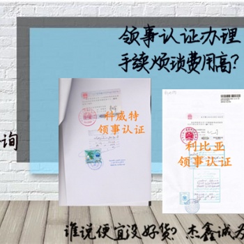 出生.在读公证.存款证明公证书挪威大使馆签章