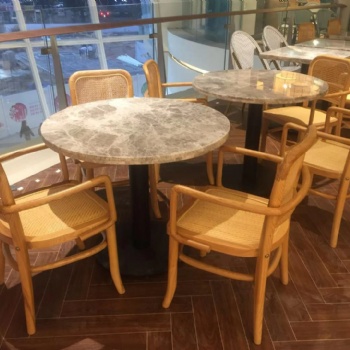 定制越南菜餐椅 实木餐椅 藤编工艺餐椅款式