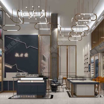更好的眼镜店展示空间，源自德尚装饰