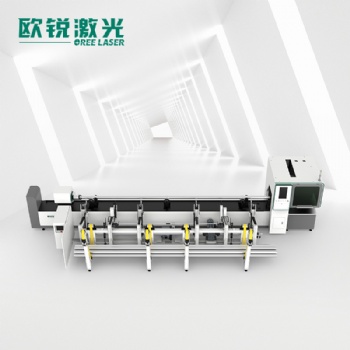 欧锐TN6016全自动激光切管机，切割速度快，精度高