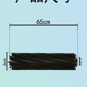 容恩洗地机配件 650滚刷黑色 R56BT R-QQR 扫地机刷子 原厂 原装