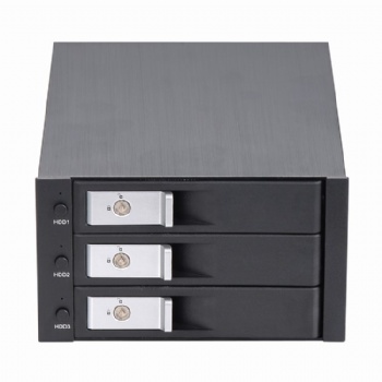 Unestech ST3530B 3.5寸硬盘转5.25寸SATA/SAS热插拔硬盘盒