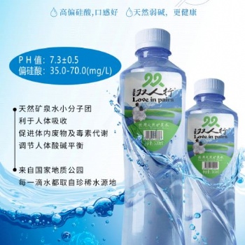 江苏双人行矿泉水定制