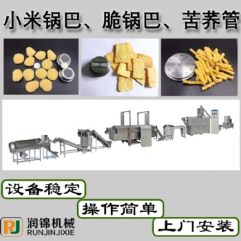 双螺杆膨化油炸妙脆角机械设备厂家