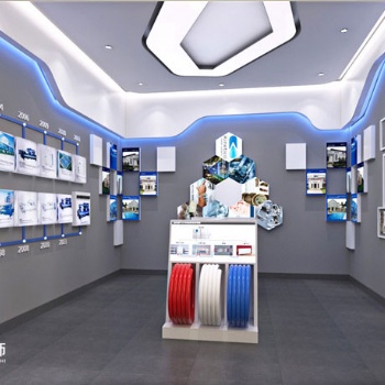 济南企业展示展厅装修设计公司