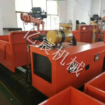 5T履带式运输车全地形载重王建筑工程混泥土拉砖农用拖拉机爬坡王虎