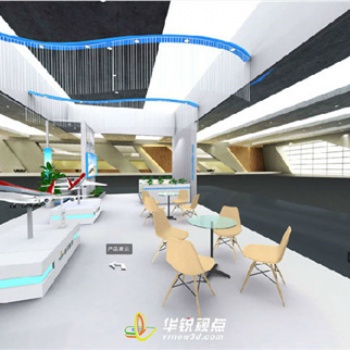 企业3d虚拟展厅制作，三维虚拟仿真软件开发，广州华锐互动