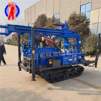 JDL-280机械式顶驱水气两用钻机 履带地质勘探钻机