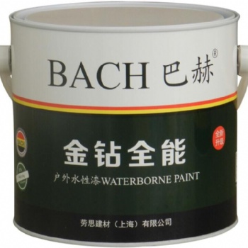 巴赫木屋红雪松环保水性漆