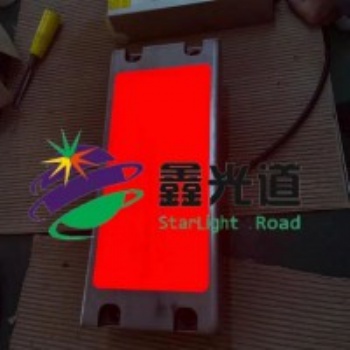 长方形全面发光智慧斑马线地埋铸铁地砖