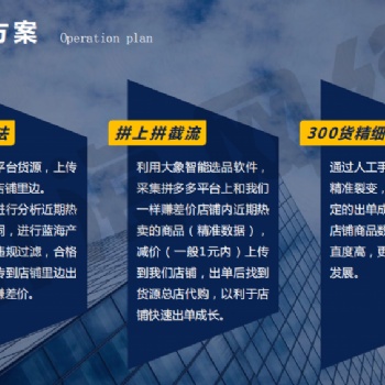 拼多多无货源电商培训教学，拼多多群控软件招商加盟