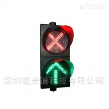 400mm红叉绿箭二单元车道指示灯