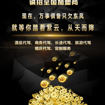 红色代驾*全国招商加盟*