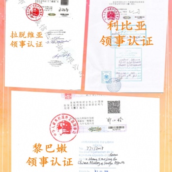 阿尔巴尼亚大使馆认证
