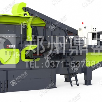 WAF建筑垃圾移动破碎站