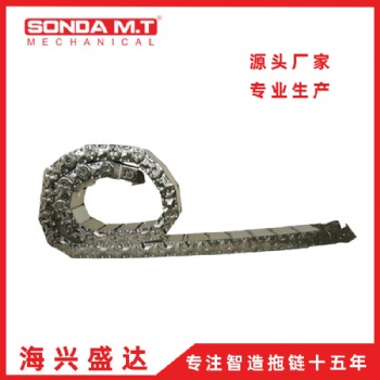 广东海兴盛达保护线缆GLE100穿线钢制拖链