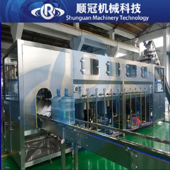 供应五加仑纯净水全自动灌装机 桶装水灌装机厂家