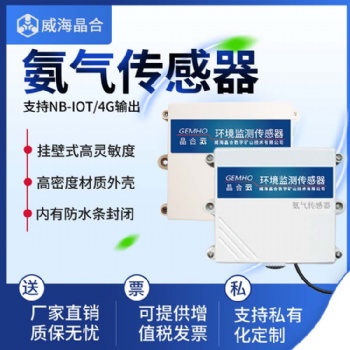氨气传感器进口NB4GGPRS无线监测报警器NH3浓度检测仪