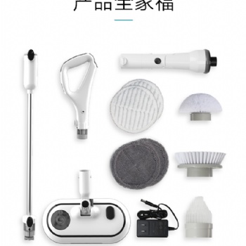 宝家丽可定制贴牌无线电动拖把扫地拖地一体机擦地机神器家用无蒸汽拖把