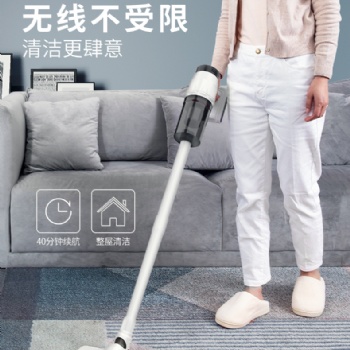苏州宝家丽无线大吸力吸尘器家用手持吸狗毛手持吸尘推杆低噪音BW520