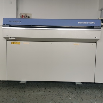 九八新二手CTP网屏8600SL对开型直接制版机